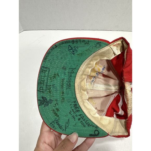 Vintage Boston Red Sox Hat New Era Dupont Visor Pro Model Snapback 70’s 80s READ - Picture 11 of 11